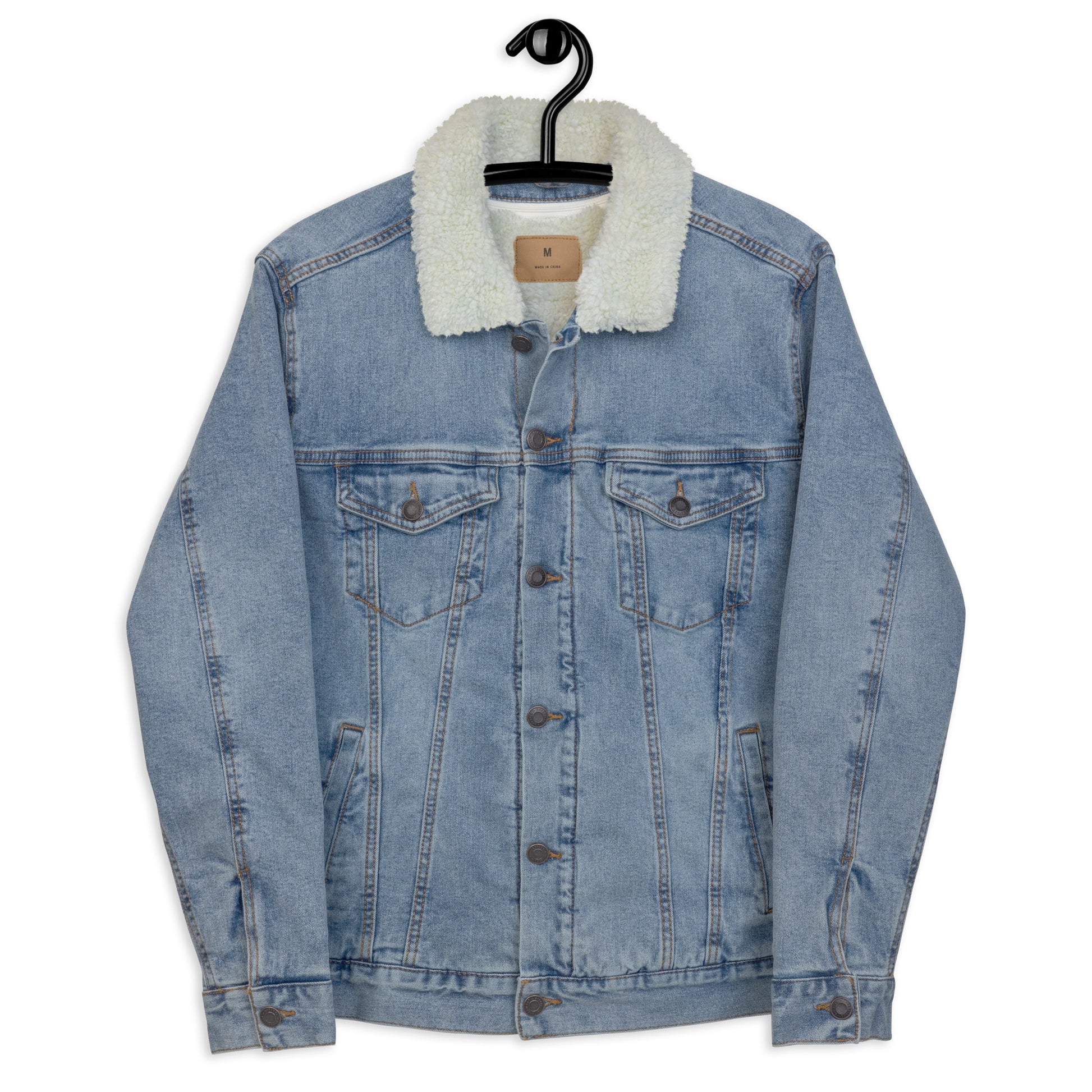 BSS&TIA Denim Sherpa Jacket - The Rez Lifestyle